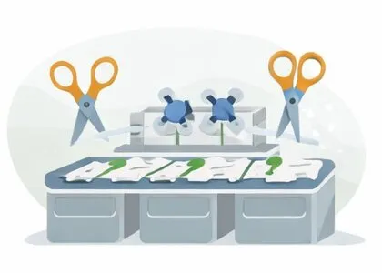 Cutting illustration