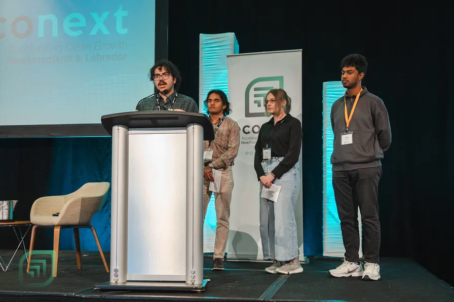 NLight's team presenting at econext conference 2025